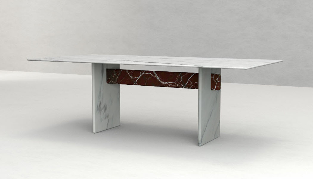 LivingStone Table de repas rectangulaire Tables de repas Tables & divers  | 