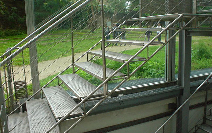 Er2m Escalier d'extérieur Escaliers Echelles Equipement  | 