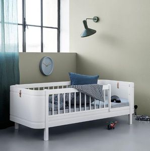 Oliver Furniture - wood mini+ hvid - Lit Enfant