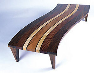 Wooden Tops -  - Table Basse Forme Originale
