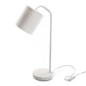 VERSA - lampe de table blanche buddy - Lampe À Poser