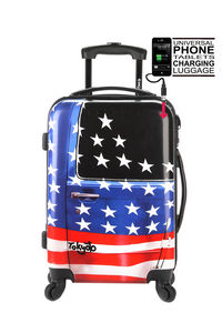 TOKYOTO LUGGAGE - american door - Valise À Roulettes