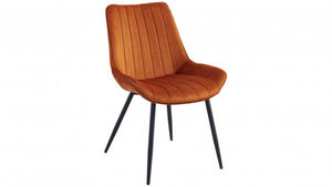 mobilier moss - louane orange - Chaise