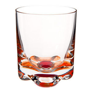 MAISONS DU MONDE - gobelet flower orange-rouge - Verre À Whisky