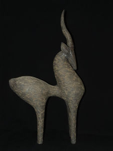 ATHENA JAHANTIGH - gazelle - Sculpture Animalière
