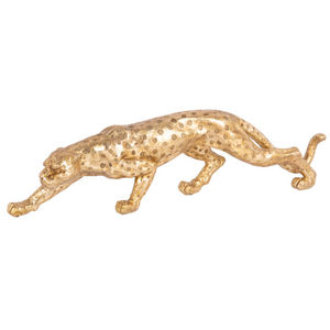 MAISONS DU MONDE - léopard doré - Sculpture Animalière