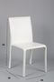 Chaise-WHITE LABEL-Chaise DIVA en PVC blanc