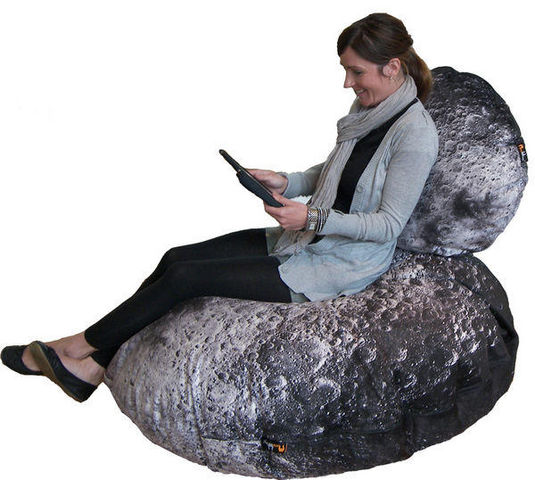 MEROWINGS - Coussin rond-MEROWINGS-Moon Cushion