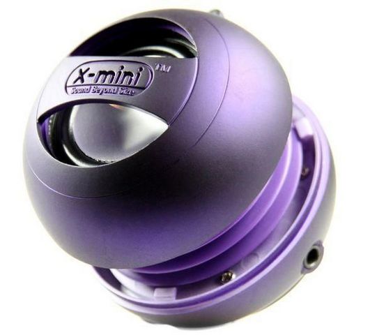 X-MINI - Enceinte station d'accueil-X-MINI-Enceinte MP3 X mini II - violet