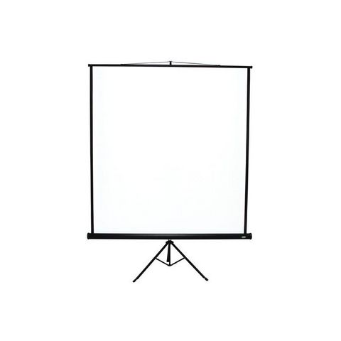 WHITE LABEL - Ecran de projection-WHITE LABEL-Écran de projection trépied 152x152 cm