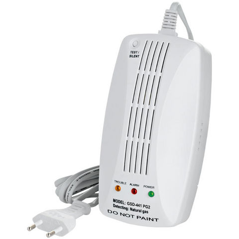 VISONIC - Alarme détecteur de gaz-VISONIC-Alarme maison - Détecteur de gaz méthane MCT 441 -