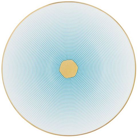 Raynaud - Assiette plate-Raynaud---Aura Azur  22cm 