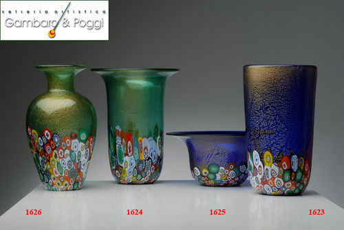 Gambaro & Poggi Murano Glass - Vase à fleurs-Gambaro & Poggi Murano Glass-ECONOMICO