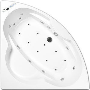 Hydra-Spa - Baignoire balnéo d'angle-Hydra-Spa-Apollo Combination Aquatherapy Bath