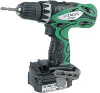 Hitachi Power Tools - Perceuse sans fil-Hitachi Power Tools-DS14DFL 14.4V Drill/Driver