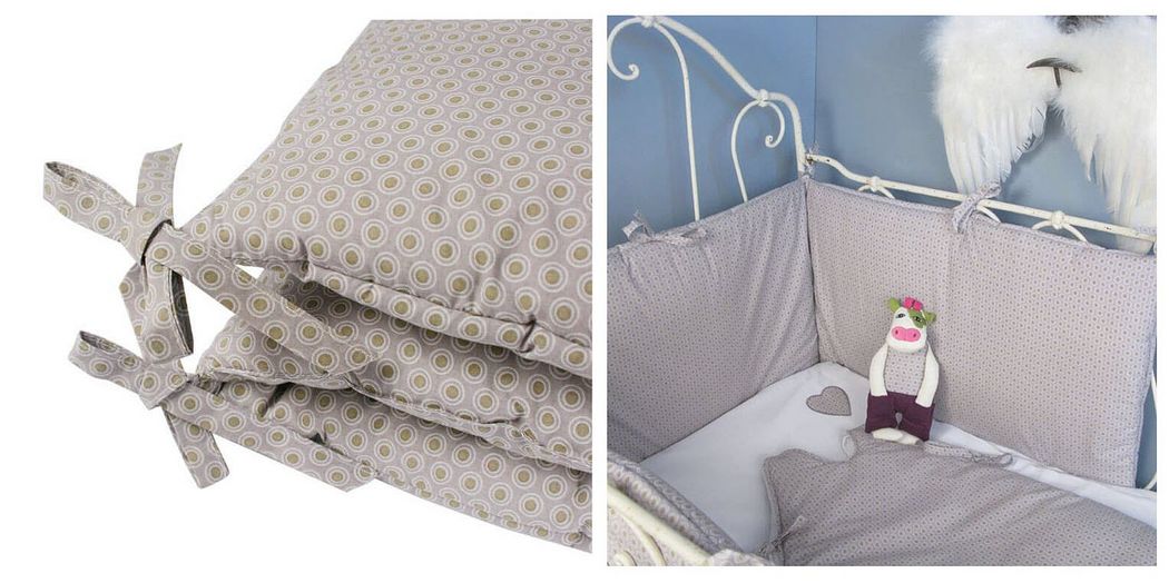 Balade En Roulotte Crib bumper pad Baby bed linen Children's corner  | 