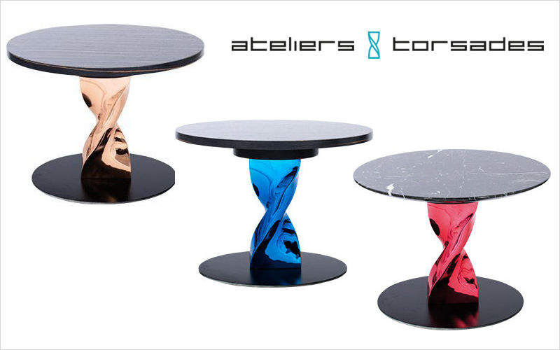 ATELIERS TORSADES Round coffee table Low tables Tables and Misc.  | 
