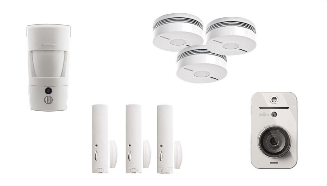 Diagral Smoke detector Alarms Home automation Dining room | Design Contemporary