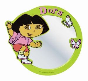 DORA - miroir dora vert - Children's Photograph Frame