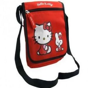 HELLO KITTY - sac a bandouliere hello kitty rouge - Satchel