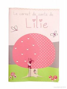 BABY SPHERE - protège carnet de santé elfina petite fille - Health Book Cover