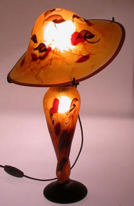Verrerie d'art Pavel Kirzdorf -  - Table Lamp