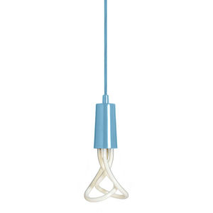 PLUMEN - plumen - suspension bleu et ampoule baby 001 | sus - Hanging Lamp
