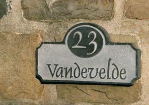 La Pierre -  - House Name Signs