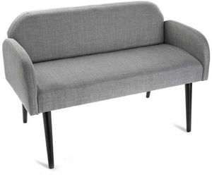 VERSA - canapés 2 places sixties gris chiné - 2 Seater Sofa