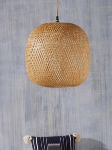 Cyrillus - boule en bambou - Hanging Lamp