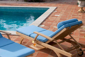 Barlow Tyrie - capri lounger - ultra - Garden Deck Chair