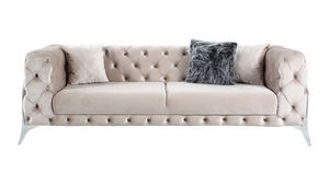 mobilier moss - sivas - beige - 3 Seater Sofa