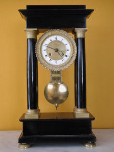 LA CONGREGA ANTICHITA' - orologio in marmo - Portico Clock