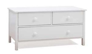 Stompa - classic white 3 - Chest Of Drawers