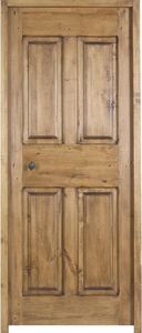 Portes Anciennes - modèle louis xiii 4 panneaux tilleul - Internal Door