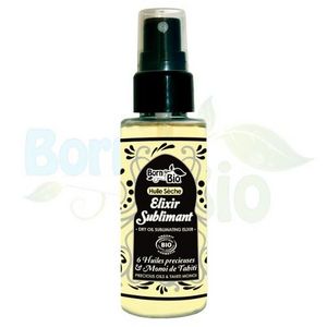 BORN TO BIO - huile sèche elixir sublimant - 6 huiles precieuses - Beauty Oil