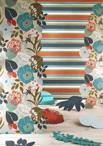 HARLEQUIN - bella stripe, doyenne - Wallpaper