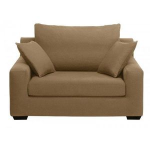 Home Spirit - fauteuil lit convertible manhattan tissu microfibr - Chair Bed