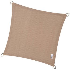 NESLING - voile d'ombrage carrée coolfit sable 5 x 5 m - Shade Sail