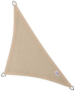 NESLING - voile d'ombrage triangulaire coolfit crème porcel - Shade Sail