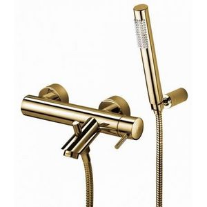 PAFFONI - light - set mitigeur bain/ douche honey gold (lig023hg) - Bath Shower Mixer