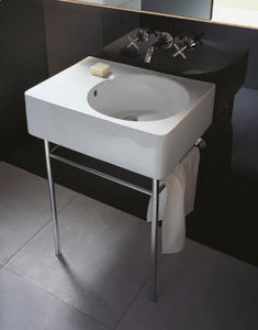 Duravit - scola lavabo universel - Washbasin With Legs