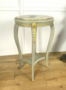 ART UNIK - patiné - Pedestal Table