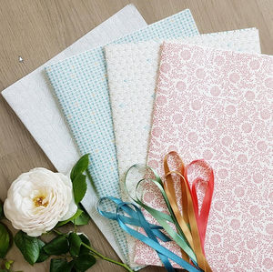 LES BELLES MUSETTES - set papier + rubans - Gift Wrapping Paper