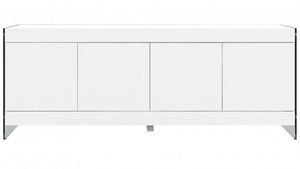 mobilier moss - crystalline blanc - Low Chest