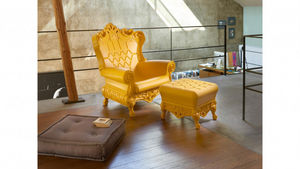 mobilier moss - queen love jaune - Armchair