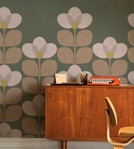 ISIDORE LEROY - flower sur mesure - Wallpaper