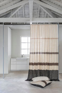 Bisson Bruneel - penelope stripe multico - Tab Top Curtain