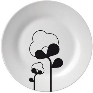 Decogalerie - assiette nature 19 cm - Dinner Plate