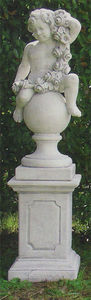 Mattstone Ornaments - primavera su sfera - Statue
